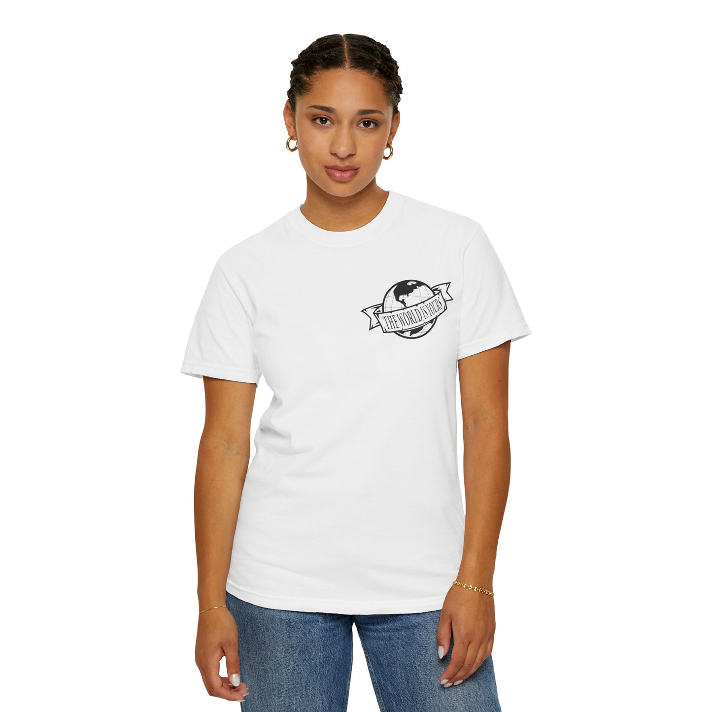 Vintage-Inspired Unisex Garment-Dyed T-shirt, Casual Wear, Earth Day Gift, Graphic Tee, Everyday Style, Eco-Friendly Apparel