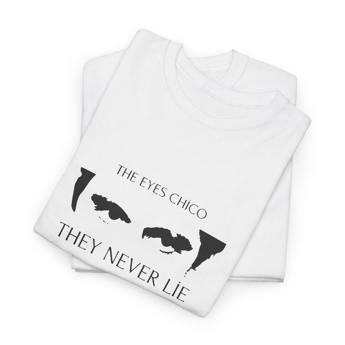 Unisex Heavy Cotton Tee - 'They Never Lie' Graphic Tee,
