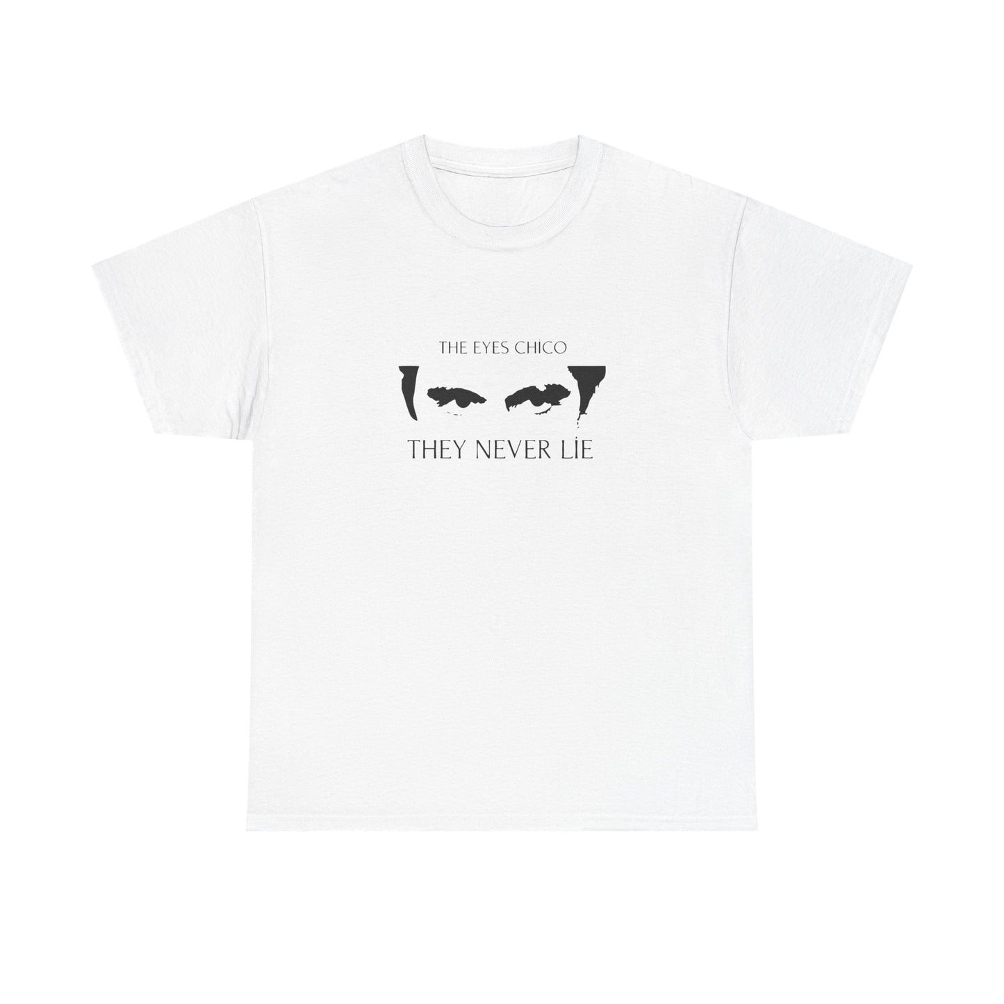 Unisex Heavy Cotton Tee - 'They Never Lie' Graphic Tee,