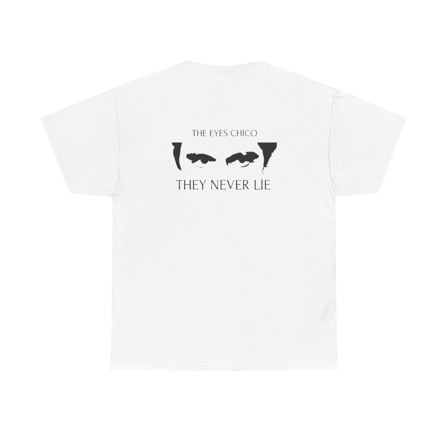 The eyes never lie, Vintage-Inspired Graphic Tee, Unisex Cotton T-Shirt