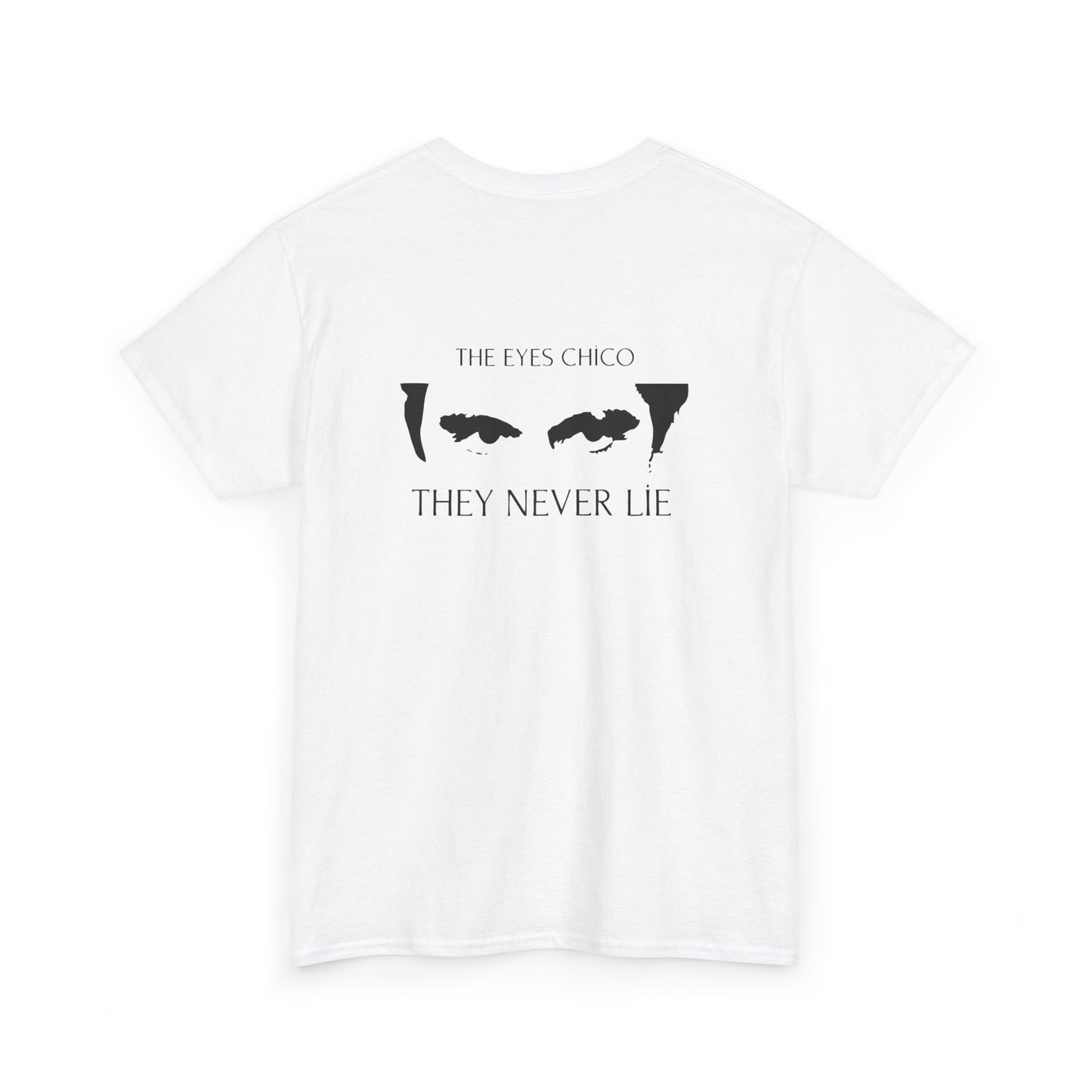 The eyes never lie, Vintage-Inspired Graphic Tee, Unisex Cotton T-Shirt