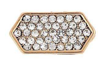 ClaudiaG Pavé Hexagon Charm