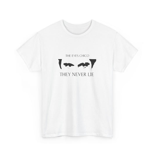 Unisex Heavy Cotton Tee - 'They Never Lie' Graphic Tee,