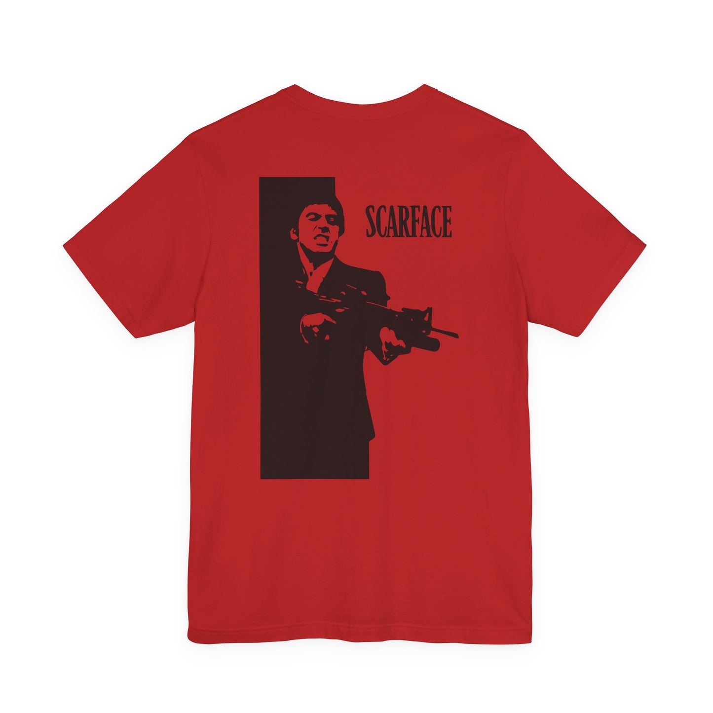 Scarface Unisex Tee - Movie Fan Shirt, Retro Graphic Tee, Gift for Film Lovers, Cool Casual Wear, Street Style Apparel