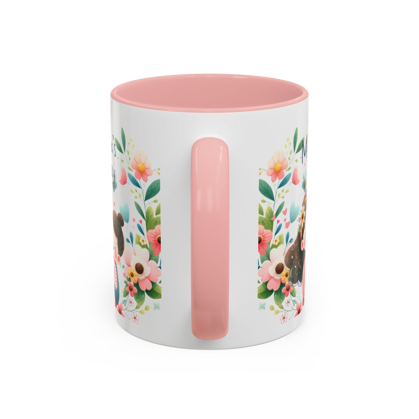 Mother's Day Coffee Mug — Happy Mother's Day Floral Accent 11/15oz