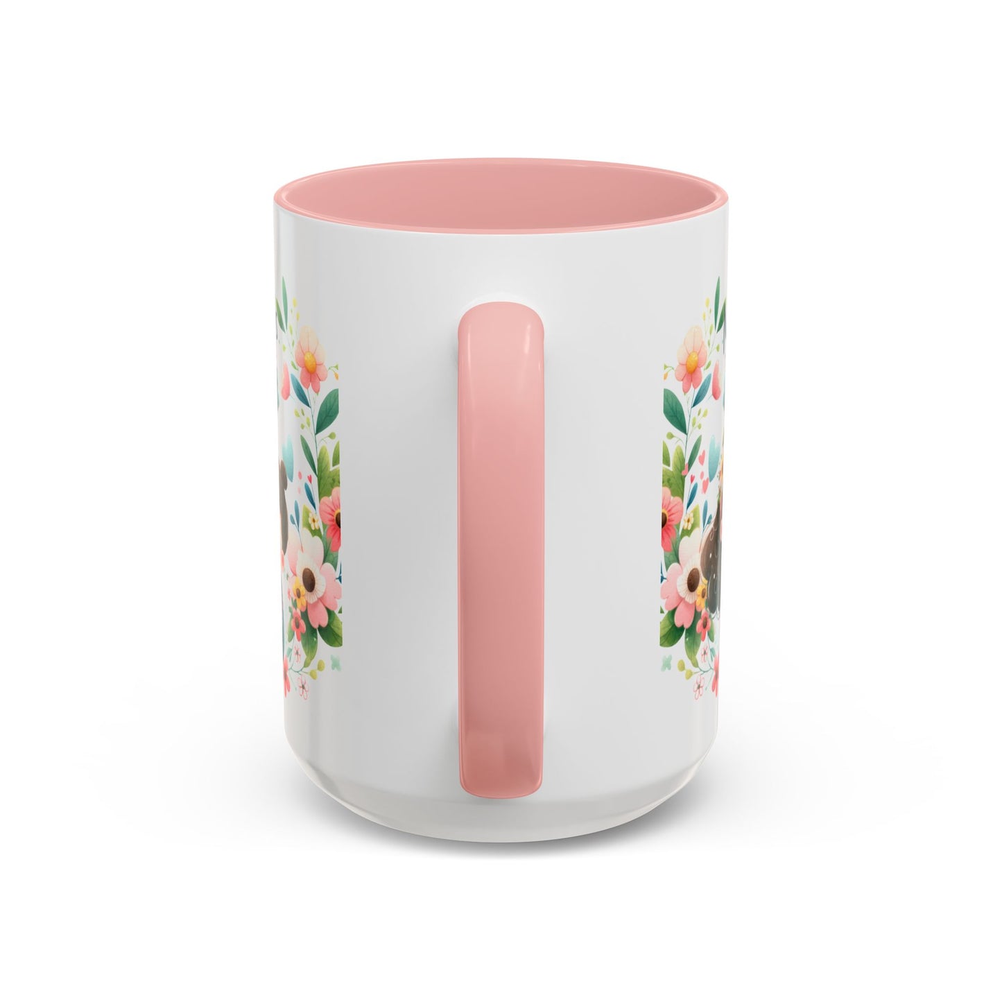 Mother's Day Coffee Mug — Happy Mother's Day Floral Accent 11/15oz