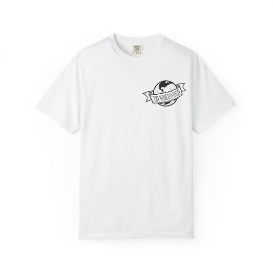 Vintage-Inspired Unisex Garment-Dyed T-shirt, Casual Wear, Earth Day Gift, Graphic Tee, Everyday Style, Eco-Friendly Apparel