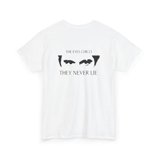 The eyes never lie, Vintage-Inspired Graphic Tee, Unisex Cotton T-Shirt