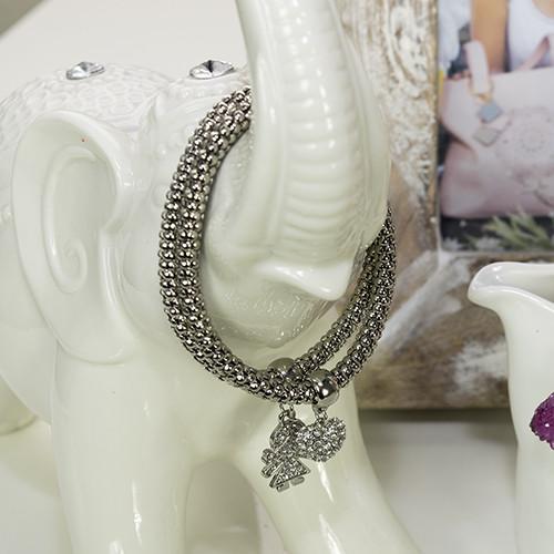 ClaudiaG Qidz Bracelet -Girl Silver