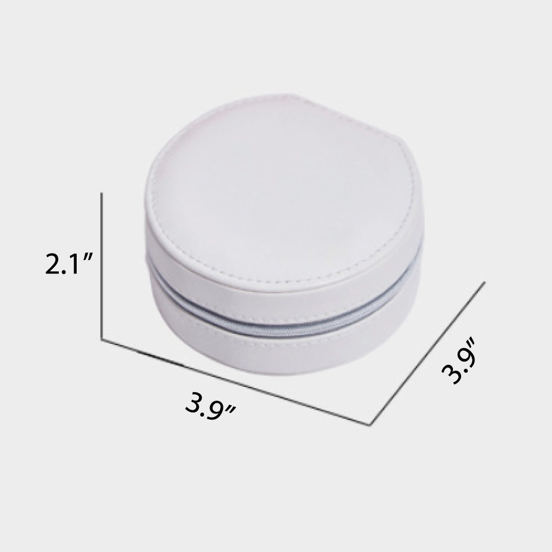 ClaudiaG Round Jewelry Case