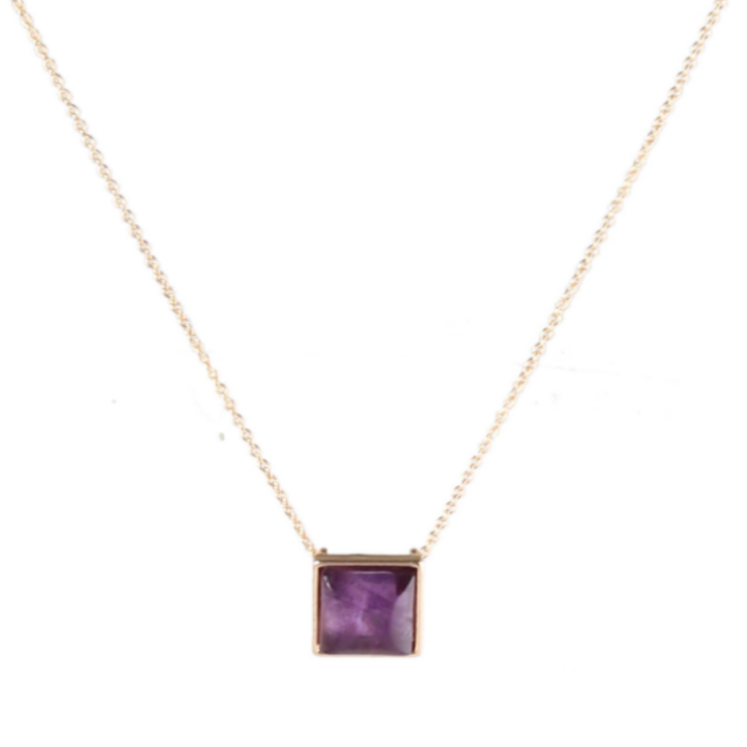 ClaudiaG Square Drop Necklace